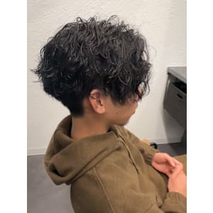 Men's hair salon &8×ショート