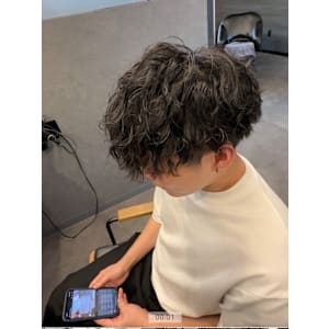 Men's hair salon &8×ショート