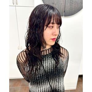 ボブパーマプードルパーマレイヤーパーマスパイラル奥東巧真