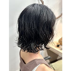 ボブパーマプードルパーマレイヤーパーマスパイラル奥東巧真