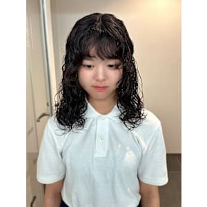 ボブパーマプードルパーマレイヤーパーマスパイラル奥東巧真