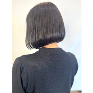 【MICHI 富田店　杉本 郁美】 韓国ヘア ショートボブ 