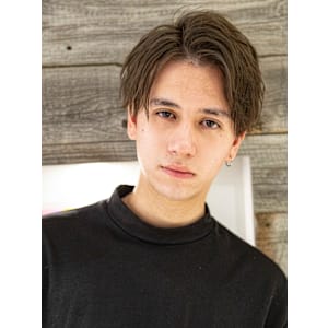 【小久保style】韓国マッシュツーブロックツイストウルフ