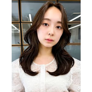 小顔カットくびレイヤーエモージュ韓国似合わせカット美髪