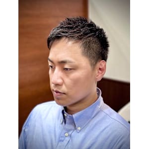 ビジネスベリーショート/メンズカット/爽やか/水道橋