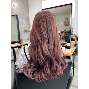 pink beige (ブリーチなしWカラー)