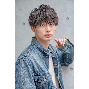 【小久保style】韓国マッシュツーブロックツイストウルフ