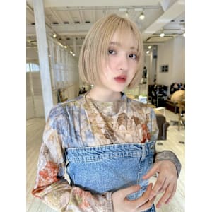 ハイトーン/ケアブリーチ/ブロンド/フェイスレイヤー