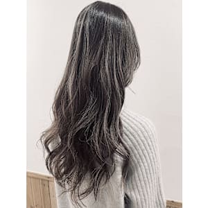 ハイライト×グレージュ