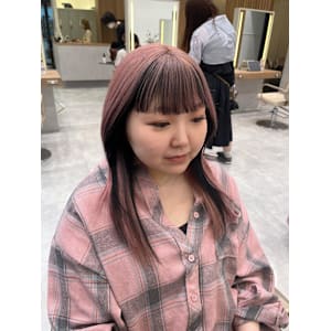 インナーブラック×ピンクカラー