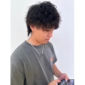 波巻きスパイラルパーマ