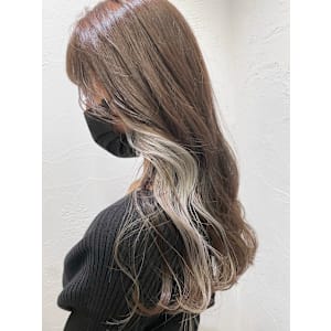 インナーカラー/クール/透明感カラー/イルミナカラー/池袋