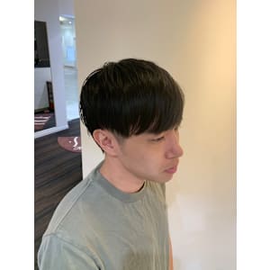 刈上げなしマッシュ