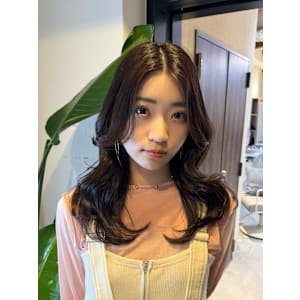 ロングレイヤー/くびれ巻き/ヨシンモリ/韓国レイヤー