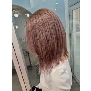 ブリーチベージュカラー