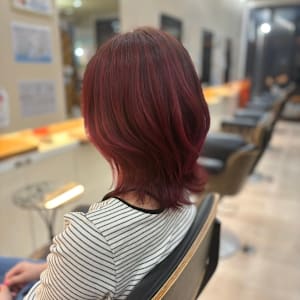 レッド×ミディアムレイヤー