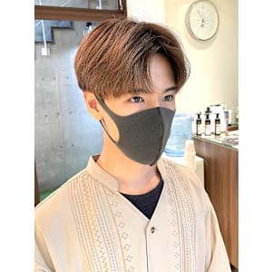 韓国マッシュ センターパート カルマパーマ