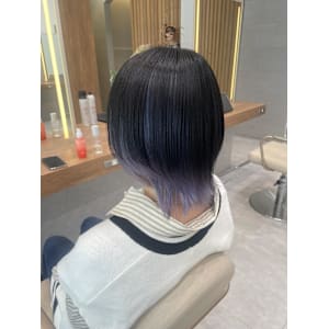 ブリーチ必須！インナーパープル