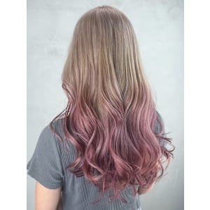 ミルクティーピンクフレンチカジュアル_ba487321