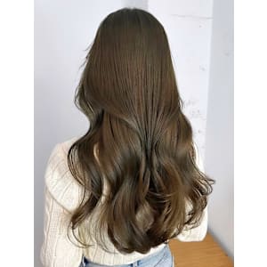 カーキベージュレイヤーロング_ba491131