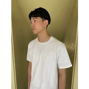 ベリーショート/ダークアッシュ/ニュアンスパーマ/栄/