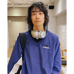 ベリーショート/ダークアッシュ/ニュアンスパーマ/栄/久屋大