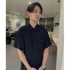 ベリーショート/ダークアッシュ/ニュアンスパーマ/栄/久屋