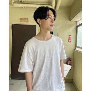 ベリーショート/ダークアッシュ/ニュアンスパーマ/栄/久屋