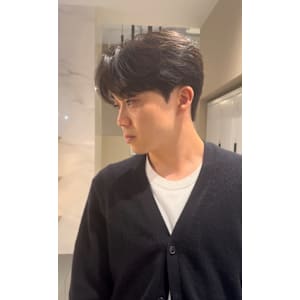 ◎毛流れの綺麗なセンターパート