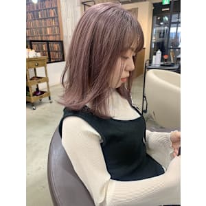 【Look at】ベージュピンクミルクティーピンクレイヤー