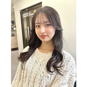 ☆モテ愛されフルバング韓国風ワンホン髪質改善