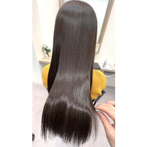 ★20代30代酸性ストレートロング艶カラーブラウン