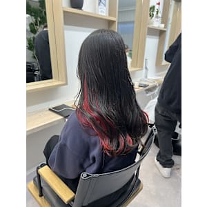 インナーカラー/ロカビリーレッド☆