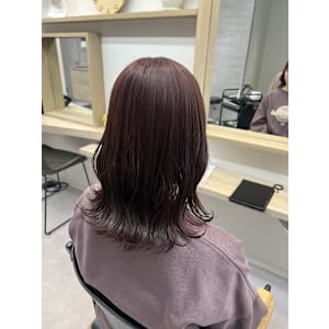 波ウェーブ巻き/ピンクブラウン♪