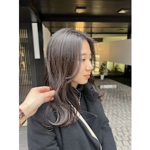 愛され美髪/艶カラー/アイスグレージュ/時短スタイリング☆