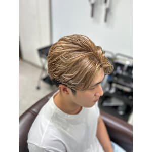 メンズ ミルクティーベージュ - GLADGE池袋/ダブルカラー/ブリーチ【グラッジイケブクロダブルカラーブリーチ】掲載中