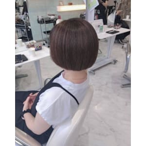 ブラウン味のハイライト