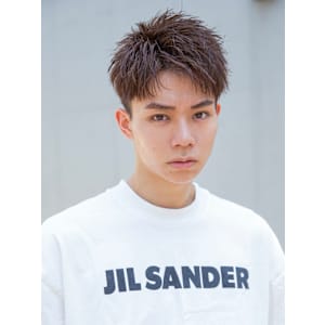 【小久保style】メンズカットツーブロックツイストウルフ