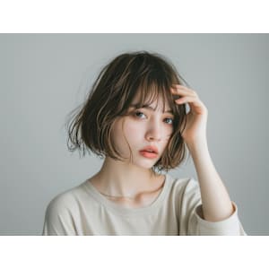 sunc hair treatment/ spa×ショート