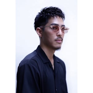 ラフカールショート　　博多美容室/メンズパーマ