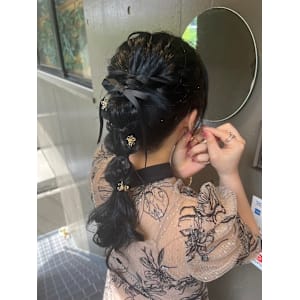 プランツヘアー博多×ロング