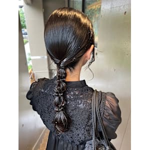 プランツヘアー博多×ロング