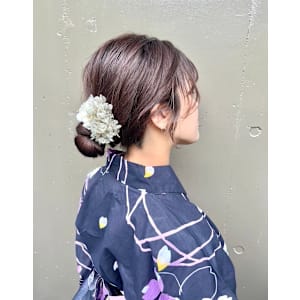 プランツヘアー博多×ロング
