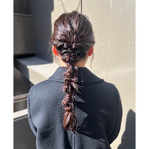 プランツヘアー博多×ロング