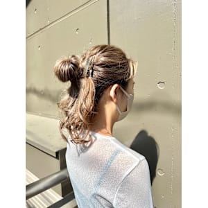 プランツヘアー博多×ロング