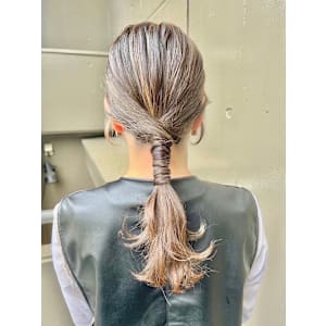 プランツヘアー博多×ロング