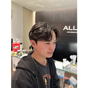 カルマパーマ ダウンパーマ メンズ韓国ヘア 韓国ヘア