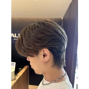 韓国ヘア センターパートウルフ 表参道