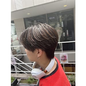 韓国風ヘア/髪質改善/メンズパーマ/カルマパーマ/マッシュウ