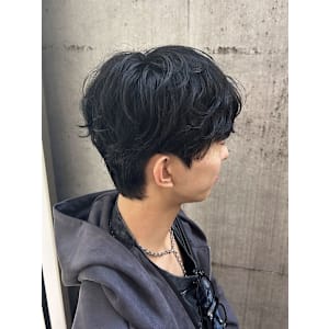 韓国風ヘア/髪質改善/メンズパーマ/カルマパーマ/マッシュ